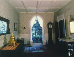 Hallway, looking north.